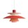 PH 5 Hanging lamp in red