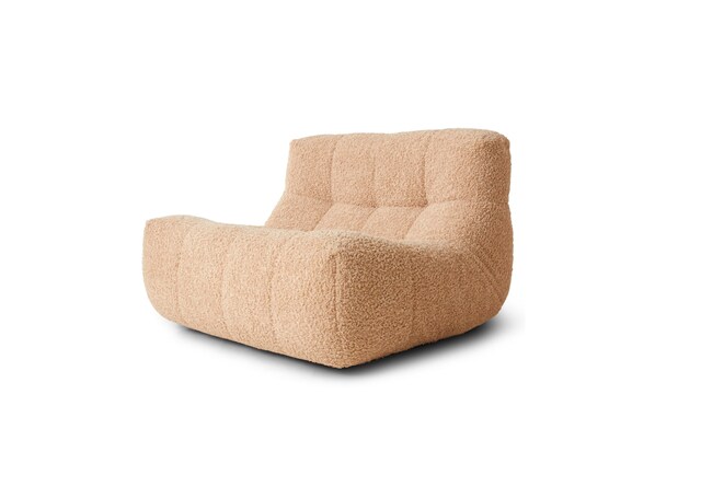HKliving, Apartment Sofa Lazy Lounge, beige, Image 1 of 2