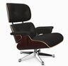 vitra., Eames Lounge Chair, black, Image 1 of 2