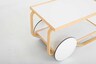 Alvar Aalto 901 serving trolley from Artek in oak