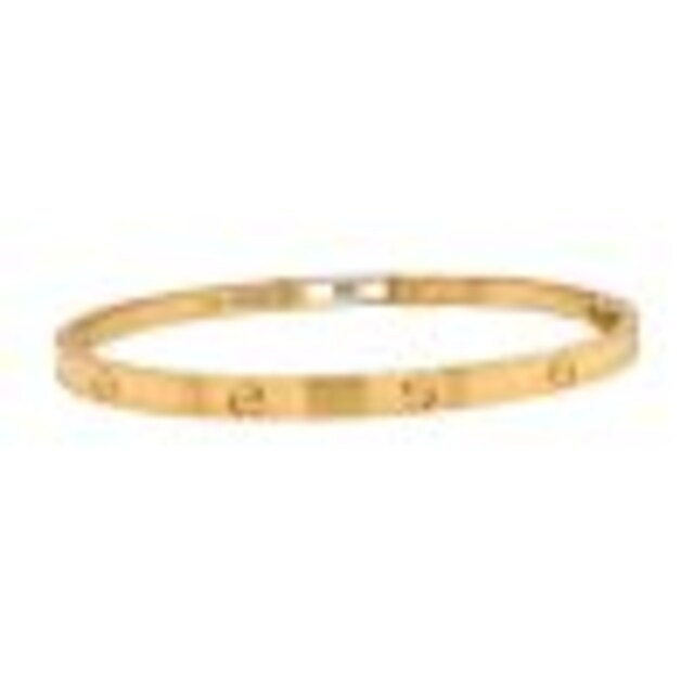 Small Yellow Gold LOVE Bracelet in yellow gold