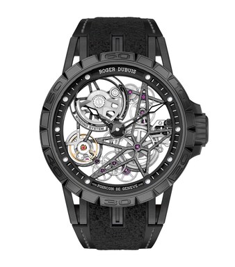 Pirelli Titanium Excalibur Spider Watch 45mm in black