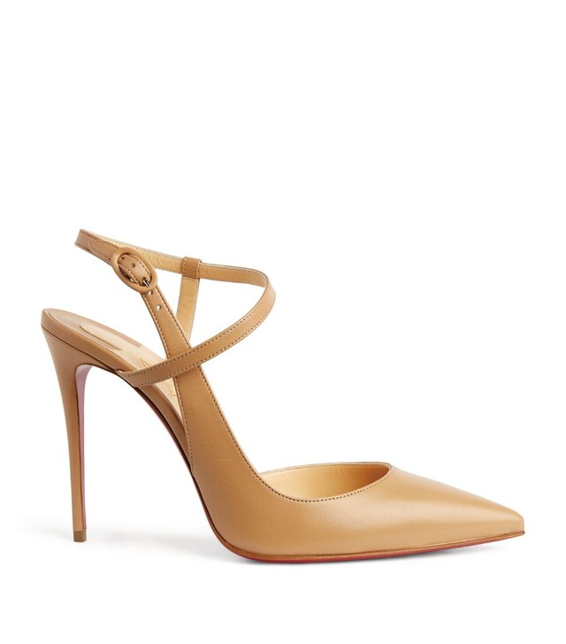 Gucci, Jenlove Leather Pumps 100, beige, Image 1 of 2