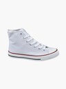 About You, LADIES VTY WHITE HIGH-TOP CANVAS SHOES, white, Image 1 of 3