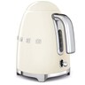 Retro Kettle in cream, pastel blue, red, black & white