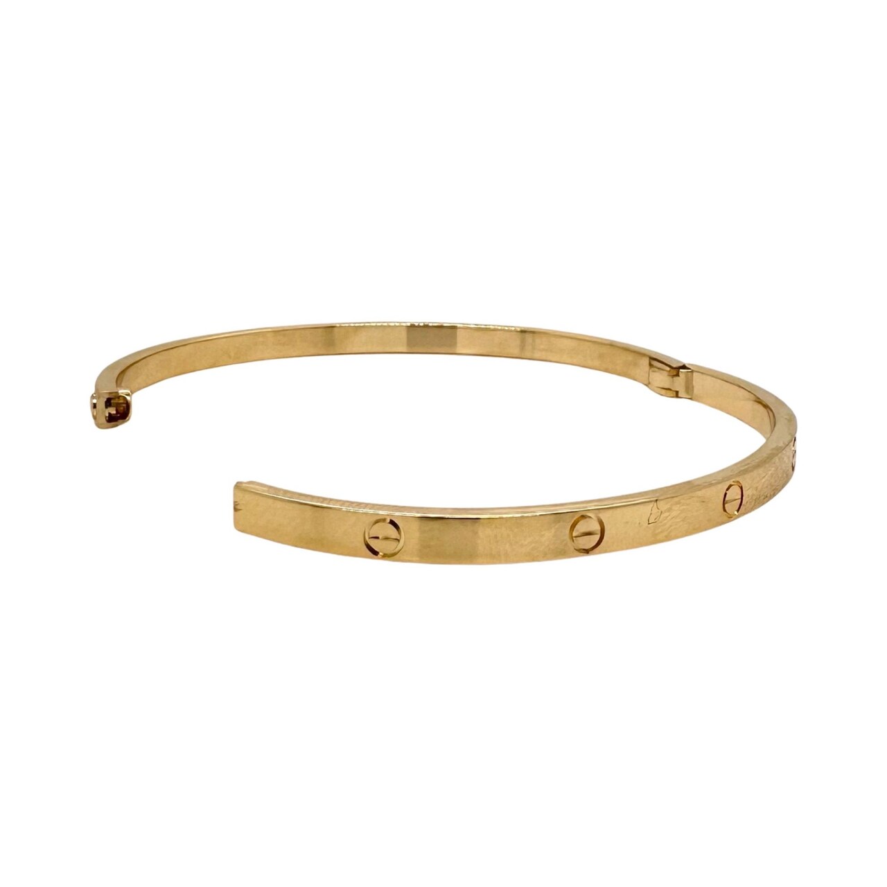 Small Yellow Gold LOVE Bracelet in yellow gold