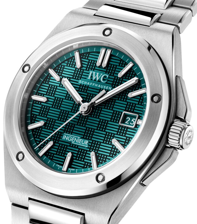 Stainless Steel Ingenieur Automatic Watch 40mm in green