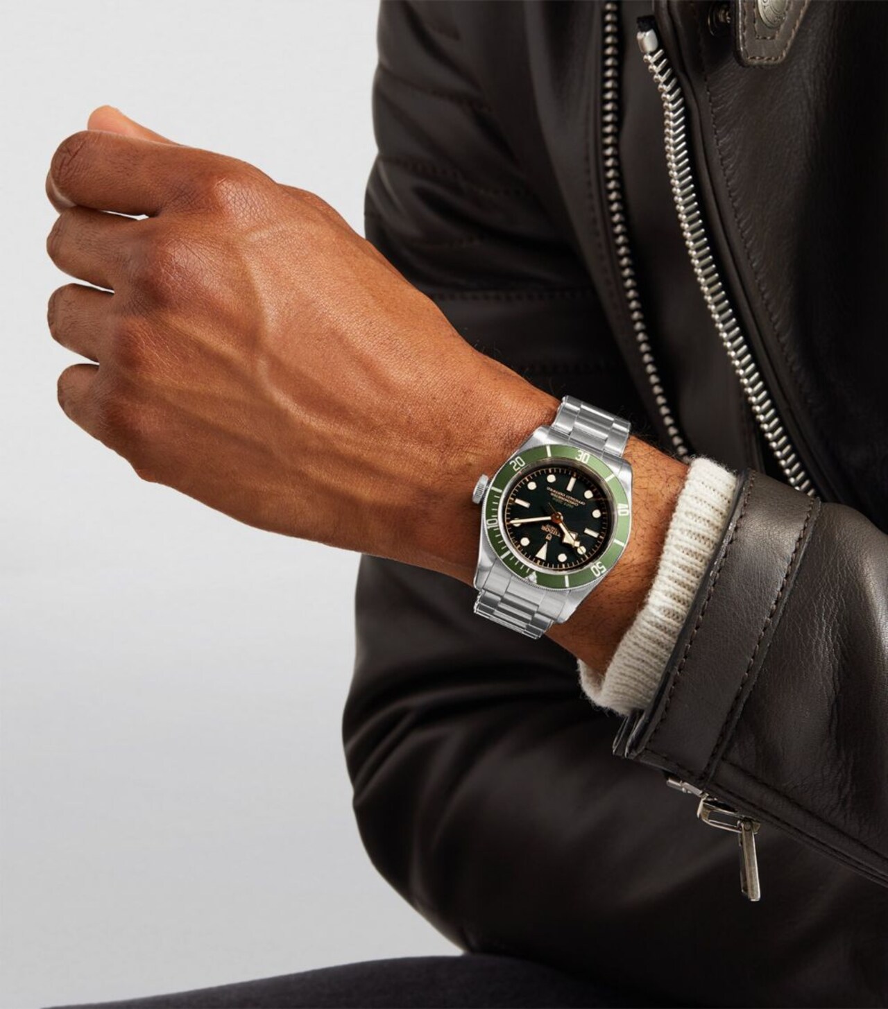 Black Bay Harrods Exclusive Stainless Steel Automatic Watch 41mm in green