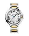 Yellow Gold and Stainless Steel Ballon Bleu de Cartier Watch 42mm in 