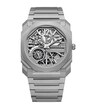 Titanium Octo Finissimo Skeleton 8 Days Watch 40mm in grey