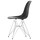 Eames Plastic Side Chair DSR in black