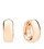 Rose Gold Iconica Hoop Earrings in rose gold