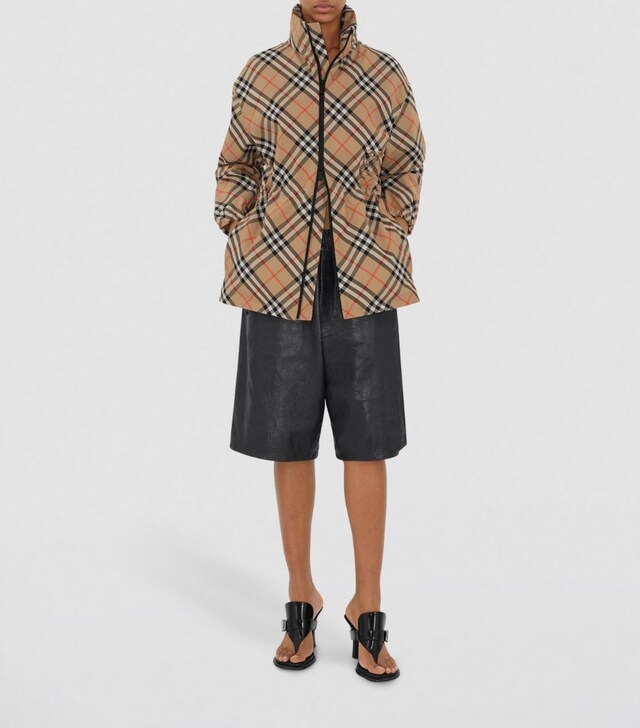 Burberry-Check Jacket in multicolor