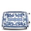 Selected, SMEG, x Dolce & Gabbana Blu Mediterraneo 2-Slice Toaster, white blue