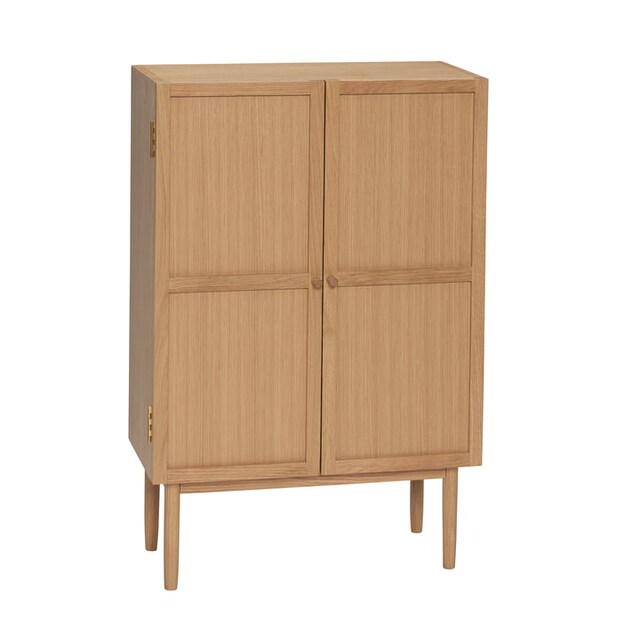 Hübsch Interior - Candour Cabinet, H 90 cm, oak in oak