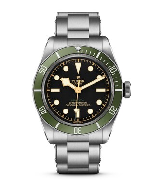 Black Bay Harrods Exclusive Stainless Steel Automatic Watch 41mm in green