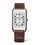 Stainless Steel Reverso Watch 27.4mm in brown