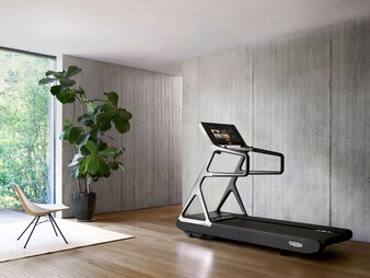 Run Personal Treadmill in black