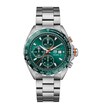 Stainless Steel Formula 1 Chronograph Watch 44mm in green