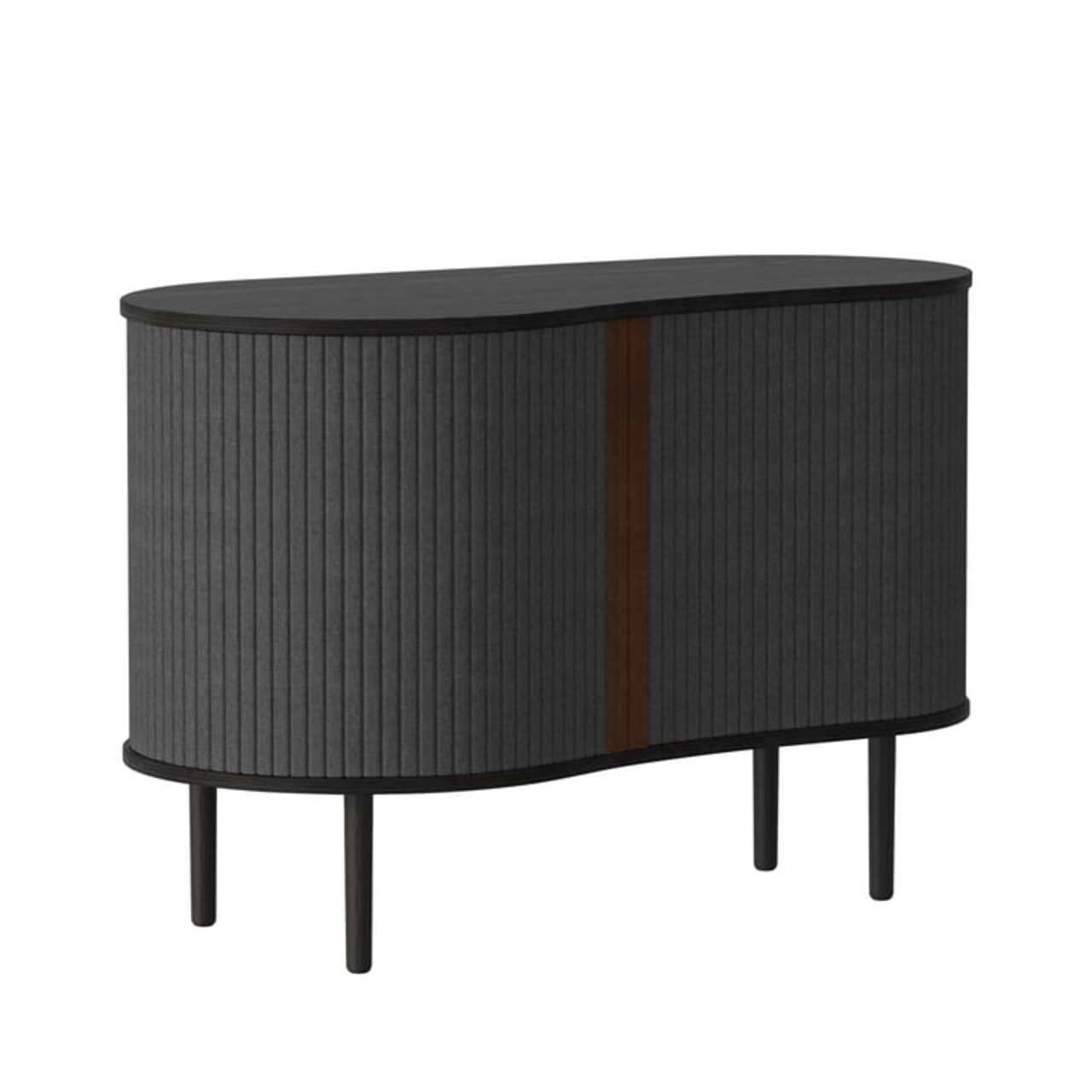 Audacious Commode in black oak, black oak & oak